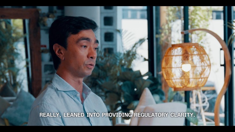 Still from Crypto in the UAE
